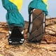 thumbnail image 3 of 1 par de crampones de resorte para escalada, cubrezapatos antideslizantes para todo el pie, para exteriores, para nieve, con cubierta antideslizante, tacos de tracción para caminar, trotar o hacer, 3 of 8