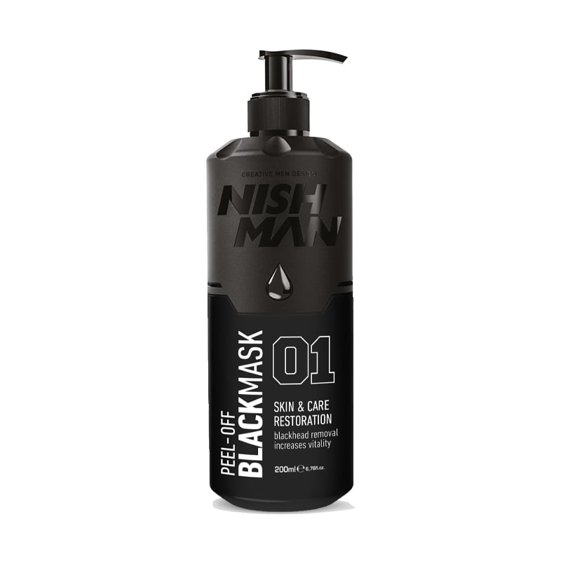Nishman - Máscara Facial Peel-off N°01 Black - 200 Ml