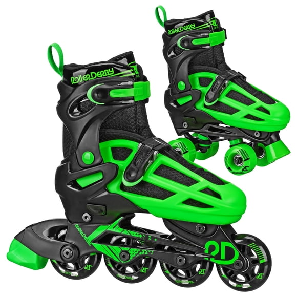 Roller Derby Falcon Patines 2 en 1 Ajustables para Niños