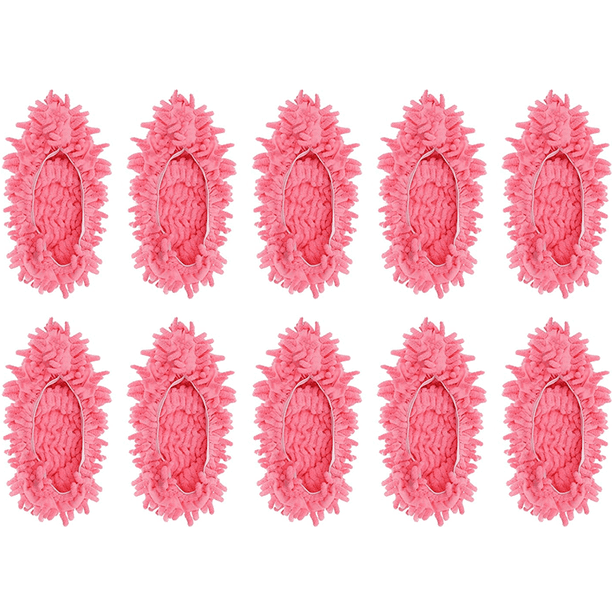 Pantuflas para fregar, cubrezapatos, quitapolvo, pantuflas, limpieza de suelos, casa, lavables