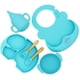 thumbnail image 1 of Make Mealtime Fun and Safe with Children's 6 In 1 Food-Grade Silicone Tableware Set, 1 of 5