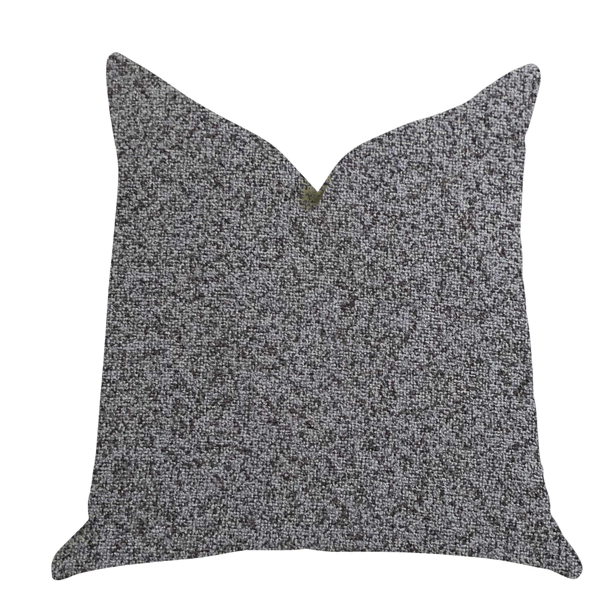 Cojín Plutus Brands Gray Dove De Doble Cara, 45 X 45 Cm