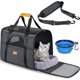 thumbnail image 1 of Transportadora para Gatos Morpilot de Tela Suave con Cuenco Plegable, 1 of 1