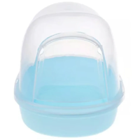 Genérico - Bañera Para Chinchilla Polvo Arena Baño Roedores