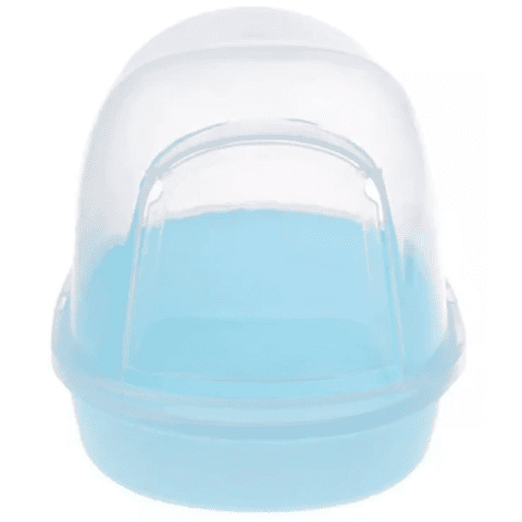 Genérico - Bañera Para Chinchilla Polvo Arena Baño Roedores