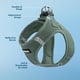 thumbnail image 3 of Arnés para mascotas Animal Harness Best Pet Supplies Voyager de colocación fácil reflectante M, 3 of 7