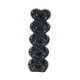 thumbnail image 1 of Florero De Cerámica En Forma De Corazón, Adorno De Mesa Para Dormitorio De Oficina, Multiusos, Negro, 8,5x5,5x25,5cm, 1 of 5