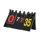 thumbnail image 1 of Marcón de tabla Puntaje en el tablero Puntaje Flip Pastor Portable Puntaje Portable Suministros Castreón de tenis para juegos Fútbol deportivo al aire, 1 of 5