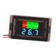 thumbnail image 2 of Voltajes De La Batería Voltajes Indicadores Medidor LED Evaluador Impermeable Digital Digital, 2 of 5