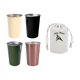 thumbnail image 2 of Tazas De Acero Inoxidable Para Exteriores, Taza De Café Para Acampar, Para Pescar, Mochilero, 4 Uds., 2 of 3