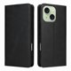 thumbnail image 2 of Funda Cartera para iPhone 15 Plus con Ranuras Tarjetas y Soporte - Protección Completa Negro, 2 of 5