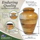 thumbnail image 3 of Urna Everlight Memorials de Madera de Mango Grande para Adultos, 3 of 6