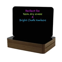 Pizarra De Borrado En Seco Flipside Products 40064, 30 X 23 Cm, Paquete De 24