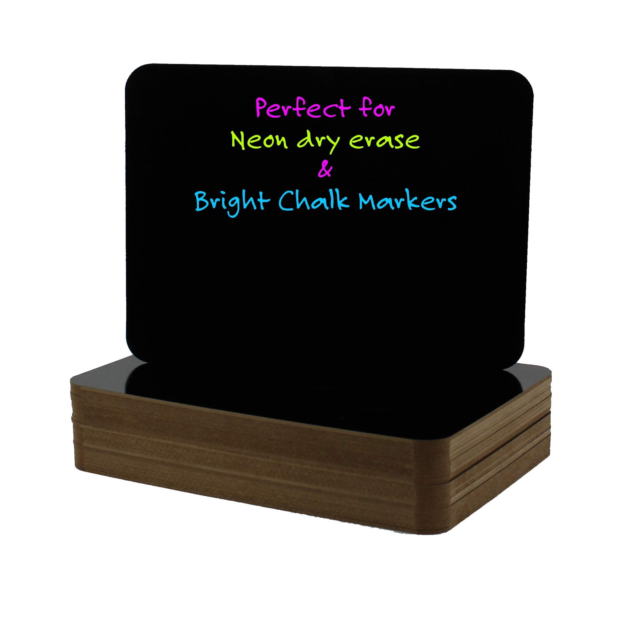 Pizarra De Borrado En Seco Flipside Products 40064, 30 X 23 Cm, Paquete De 24