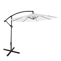 Global Latin Group - Quitasol Lateral 3M Con Brazo Sombrilla Exterior Ajustable