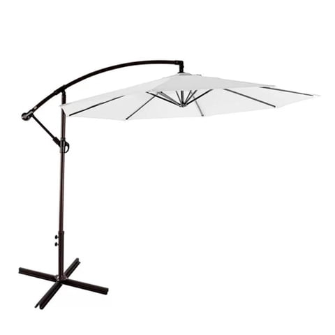 Global Latin Group - Quitasol Lateral 3M Con Brazo Sombrilla Exterior Ajustable