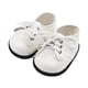 thumbnail image 1 of Muñeca De Peluche Zapatos De Cuero De PU Disfraces De Moda Zapatos Casuales Para Muñeca De 14,96 Pulgadas Blanco, 1 of 3