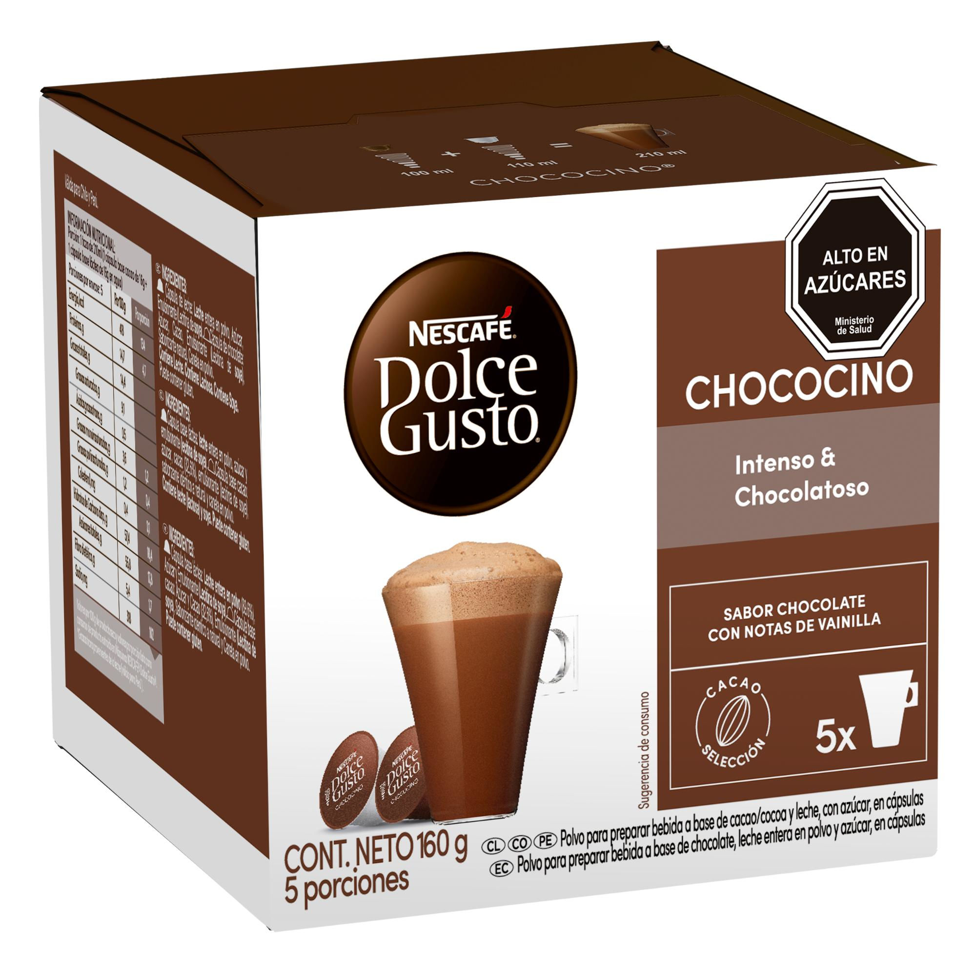 Nescafé - Café Chocolate Dolce Gusto Chococino 5 Tazas