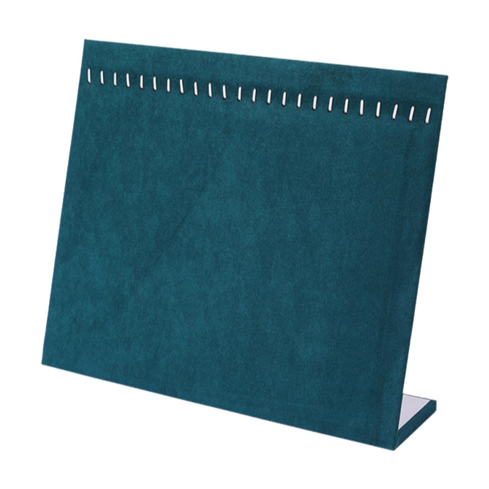 Magideal - Choque De Collar Junta De Exhibición, Soporte De Exhibición De La Muñequera De Collar, Soporte De Joyería De Mesa Portátil, Organizador De Collar Para Verde