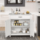 thumbnail image 3 of MUEBLE ARRIMO BLANCO ENTRADA COMEDOR O LIVING VINTAGE, 3 of 4