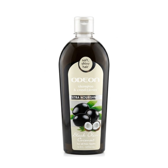 Odeon Shampoo y Acondicionador Oliva Negro Coco 500ml