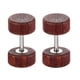 thumbnail image 3 of Madera Madera Mujeres Pendientes Stud Earrings Plugs Piercings Tornillo 8mm Brown, 3 of 3