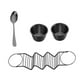 thumbnail image 3 of Soporte Para Tacos, Soporte Para Rollos, Plato Para Burritos, Soporte Para Conchas De Taco Para Hornear, Para Café, Negro, 3 of 3