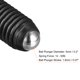 thumbnail image 4 of Tornillos de punta de bola Uxcell, M8 x 20mm de acero al carbono de alta resistencia, tornillo de fijación hexagonal métrico de resorte, paquete de 20, 4 of 7