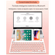 thumbnail image 5 of Teclado Bluetooth Inalambrico Formato Español ñ Para Tablet, 5 of 6
