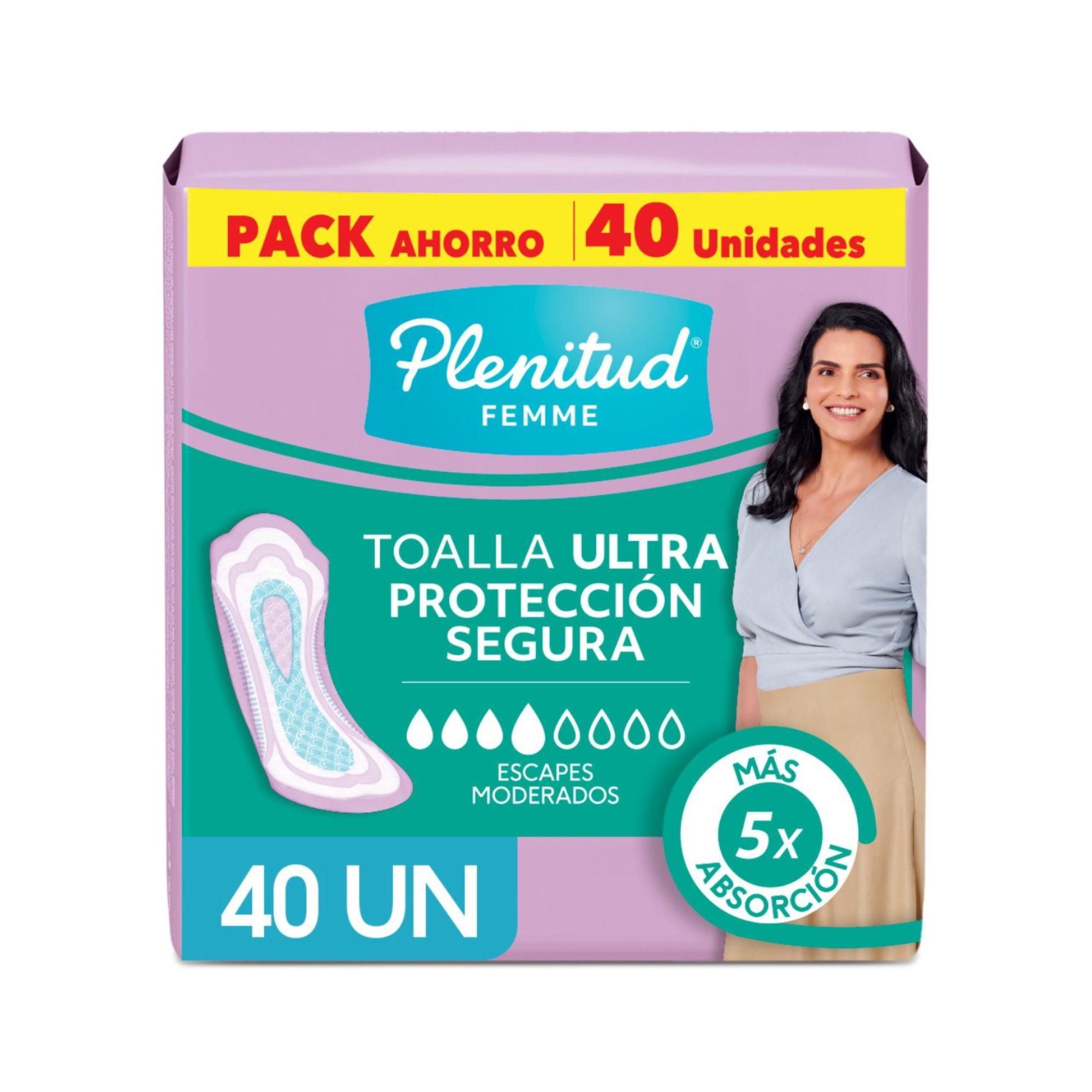 Toallas Incontinencia Nocturna 40 Un Plenitud