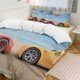 thumbnail image 1 of Cartoon Cars Lightning McQueen King Bedding Set - 3Piece Kids Bedding, 1 of 5