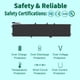 thumbnail image 3 of Batería DMKAOLLK de 97 Wh, 11,4 V, 6 GTPY para Dell XPS 15 9560 9570, 3 of 6