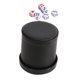 thumbnail image 3 of Copa De Dados De Mano Portátil De Dados Forrada Para Juegos Familiares De Juego De Mesa KTV Black, 3 of 5