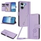 thumbnail image 1 of Funda Cartera Trébol para Xiaomi Poco X8 Pro con Ranuras Tarjetas y Carga Inalámbrica Morado claro, 1 of 6