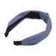 thumbnail image 5 of REGALWOVEN Diadema Anudada para Mujeres Banda de Nudo Superior Accesorios de Moda para el Cabello Azul, 5 of 7