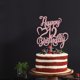 thumbnail image 5 of Adorno para pastel AROKIPPRY 12.º cumpleaños en oro rosado, 5 of 7