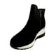 thumbnail image 4 of Zapatilla Gamuza Ecológica ZAZ07 Negro, 4 of 5