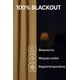 thumbnail image 4 of Cortina 100% Blackout de Tela Engomada 2 Paños dorado, 4 of 5