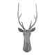 thumbnail image 2 of Figura decorativa cabeza de venado plateado, 2 of 3
