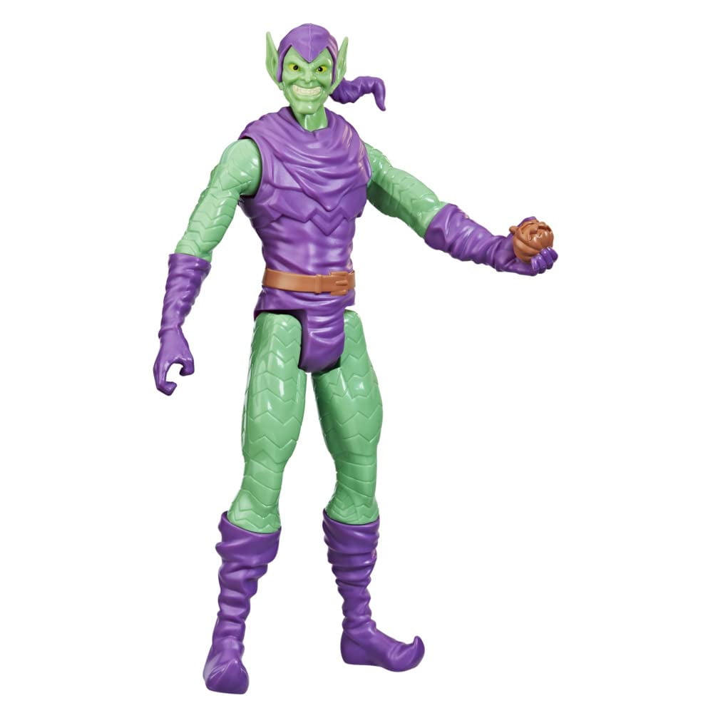 Spider-man Marvel Titan Hero Series Green Goblin Toy Figura De Acción Coleccionable A Esca Spiderman Spider-man