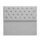 thumbnail image 1 of Respaldo de cama 2 plazas capitoné  lino gris claro, 1 of 2