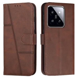 Foxdock - Funda Flip Para Xiaomi 14 – Carcasa Delgada Y Resistente A Impactos Con Soporte Para Uso Diario Y Profesional