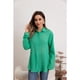 thumbnail image 2 of Blusa Mujer Tipo Lino Algodón Manga Larga Premium Liviana Botones 8056, 2 of 3