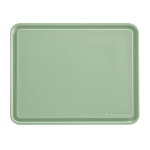 Tabla De Cortar Kitchenaid Classic De Plástico De 11 X 14 Pulgadas, Color Verde