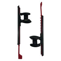 Magideal - Reposapiés Para Kayak, 2 Piezas, Reposapiés Para Rafting, Fácil De Instalar, Repuesto Para Barcos Marinos, Universal Con Bloqueo, Pedales Para Kayak,