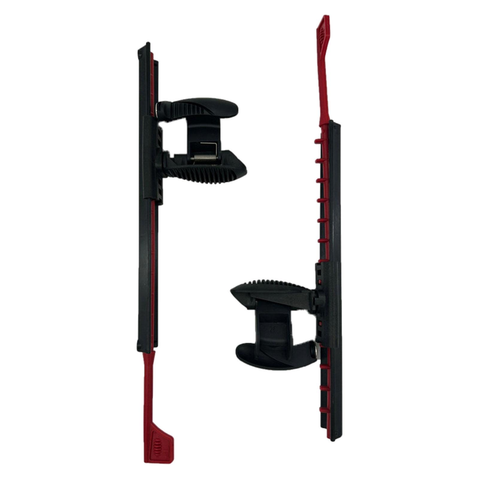 Magideal - Reposapiés Para Kayak, 2 Piezas, Reposapiés Para Rafting, Fácil De Instalar, Repuesto Para Barcos Marinos, Universal Con Bloqueo, Pedales Para Kayak,