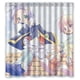 thumbnail image 1 of Cortina de ducha de Anime Pretty Girl, juego de cortina de baño con ganchos, tamaño 66 x 72 pulgadas, 1 of 3