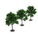 thumbnail image 1 of 3 piezas de diseño de modelo de árbol verde diorama paisaje edificio accesorios de bricolaje, 1 of 3