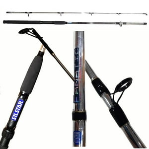 Silstar - Caña Fanatic 1,95Mts 2Trams 180Gr Cromada Rio/Lago