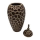 thumbnail image 5 of Jarron Florero Ceramica De Panal Decorativo Cafe Alargado, 5 of 9